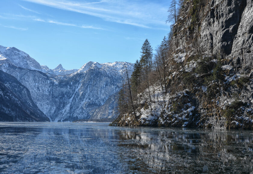 Eis auf dem Königssee