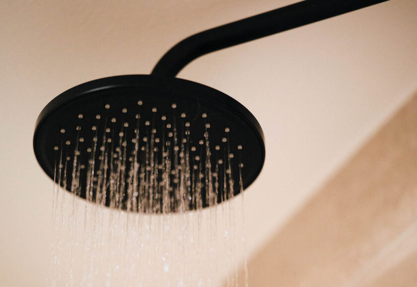 Die Regendusche im Neumeier Apartment